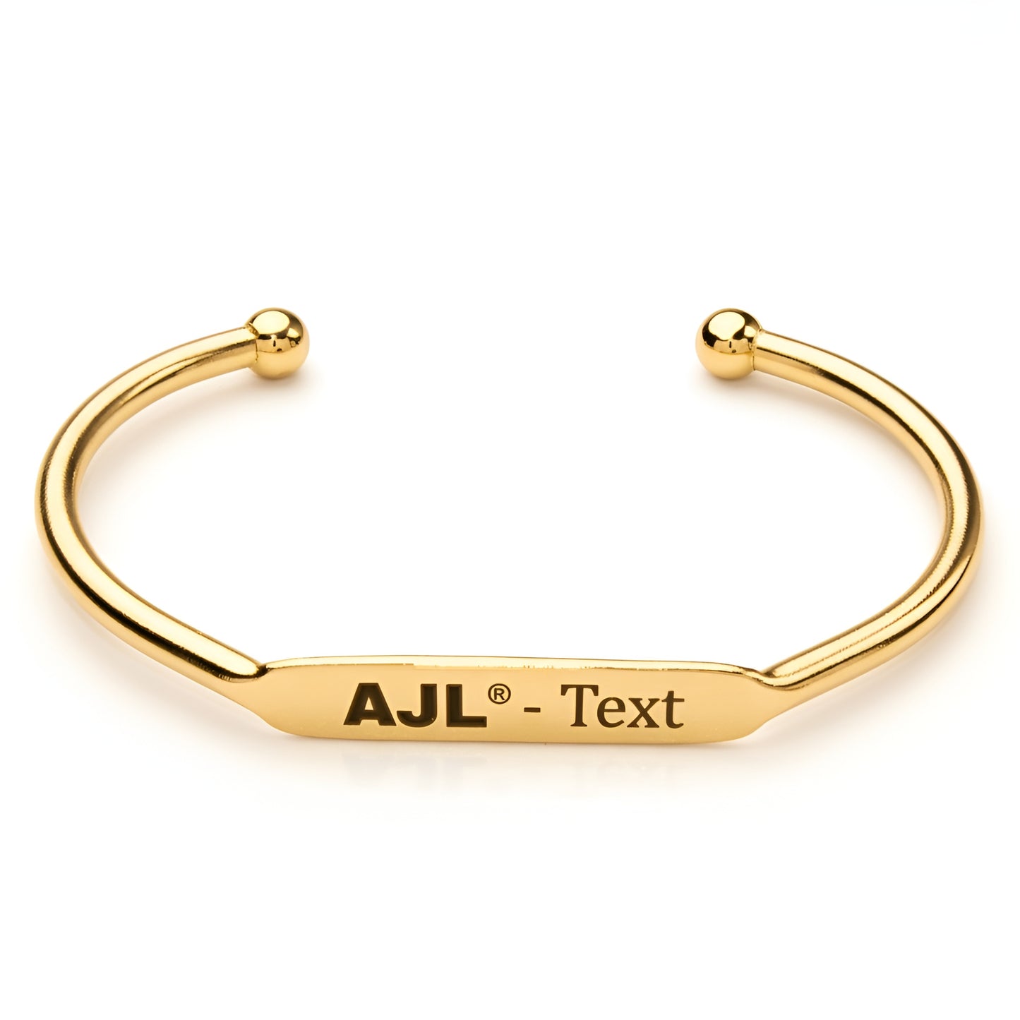 AJL Mens Gold Bracelet