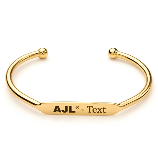 AJL Mens Gold Bracelet