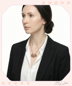 Personalized 1, 2, 3 Circle Bar Pendant Necklace